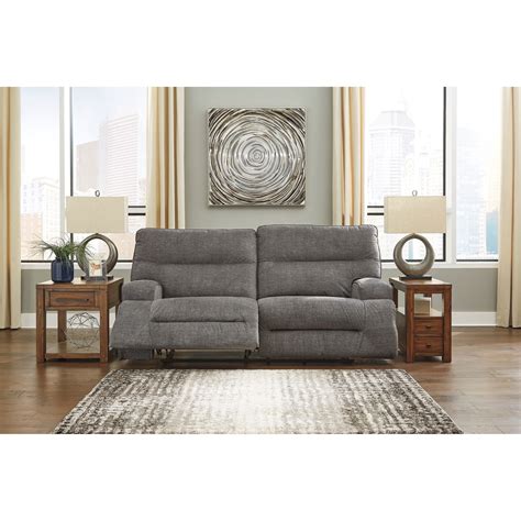 Ashley Coombs 4530281 Contemporary 2 Seat Reclining Sofa Godby Home