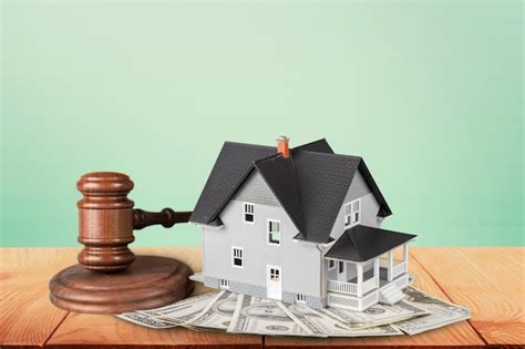 Premium Photo Auction House Currency Residential Structure Gavel Real
