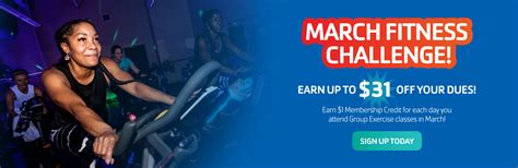 March Fitness Challenge Ymca Of Memphis And The Mid South