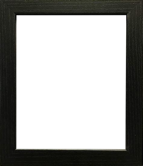 24x16 Inch Black Solid Wood Effect Photo Frame Poster Size Picture