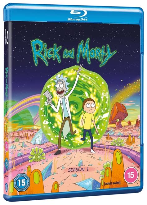 Rick And Morty Season Blu Ray Digital Copy Steelbook