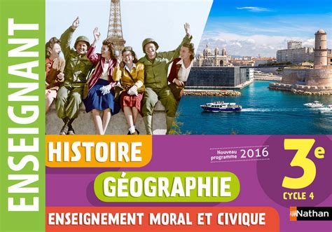 Histoire Géographie Emc 3e Manuel Numérique Enseignant