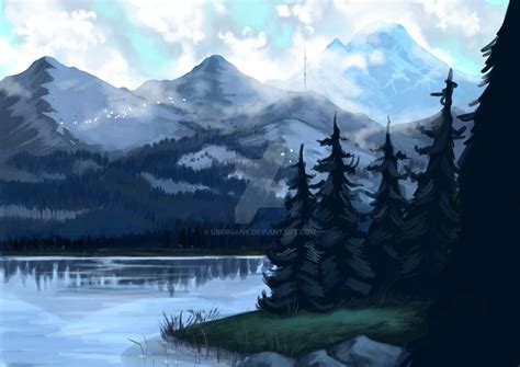 In The Mountains By Ubergank On Deviantart
