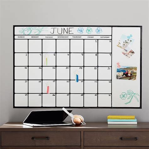 Dry Erase Calendar Decal Pbteen Dry Erase Calendar Decal Dry Erase