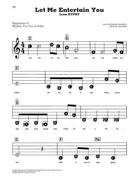 Let Me Entertain You From Gypsy By Digital Sheet Music For Score Download And Print Hx