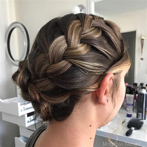 Moreover, you can consider braid elements, for example, french braids to combine. 37 Inspiring Prom Updos for Long Hair for 2019 #inspo