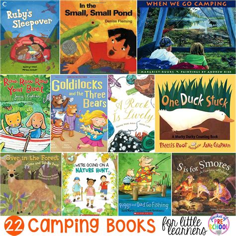 Camping Books For Little Learners Pocket Of Preschool Camping Books