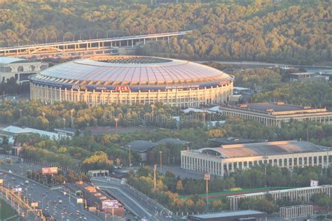 Stadium Luzhniki At Moscow Russia Editorial Photography Image Of