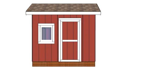 8x10 Saltbox Shed Free Diy Plans Myoutdoorplans Free Woodworking