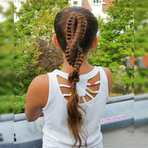 Chinese Staircase Braid Combo Hair Styles Braided Hairstyles Kids