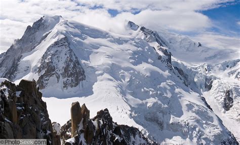 See Mont Blanc Glaciers From Aiguille Du Midi Téléphérique Cable Car