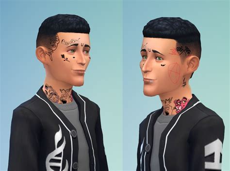 Sims 4 Lil Peep Tattoos Bigdogstoressaveyoumoney