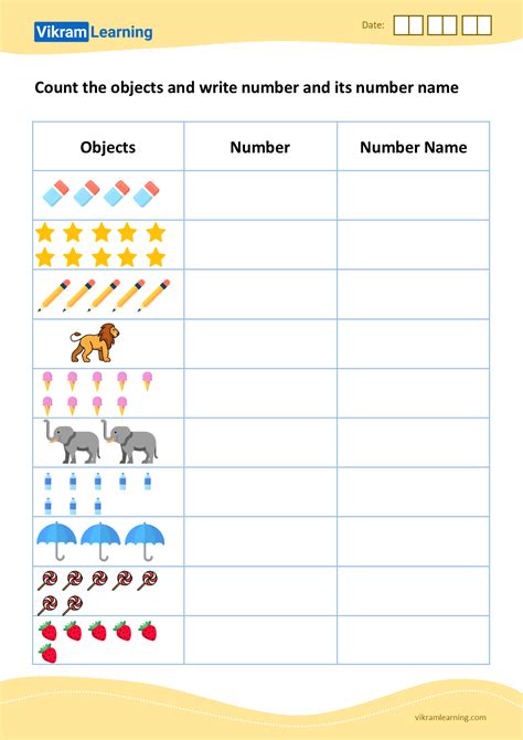 Download Number Names From 1 To 10 Pattern 2 Worksheets