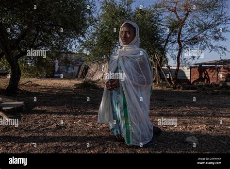 A Tigrayan Woman Who Fled The Conflict In Ethiopia S Tigray Region