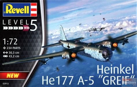 Rvg03913 172 Revell Germany Heinkel He177a 5 Grief Sprue Brothers