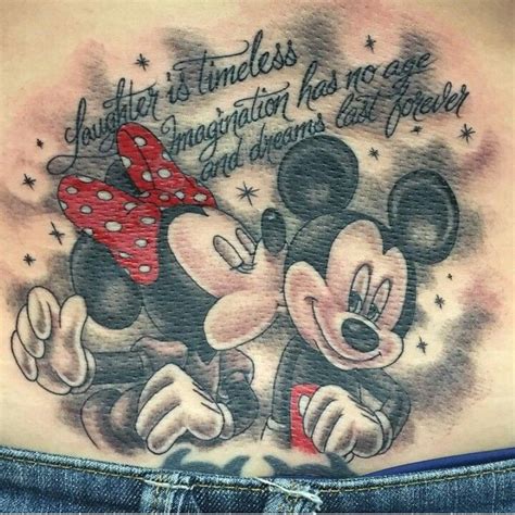Mickey And Minnie Tattoo Disney Tattoos Mickey And Minnie Tattoos