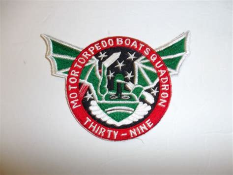 B2088 Ww2 Us Navy Pt Patch Patrol Motor Torpedo Boat Squadron Ron 39