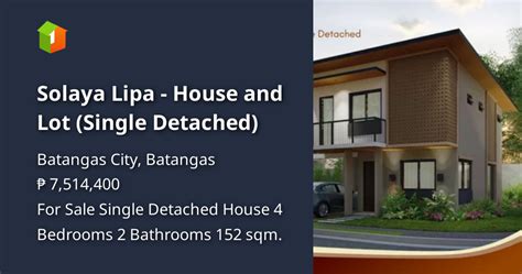 Solaya Lipa House And Lot Single Detached House And Lot 🏘️