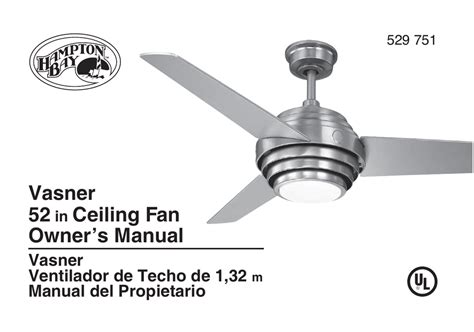 Hampton Bay Ceiling Fan Parts Diagram Review Home Decor