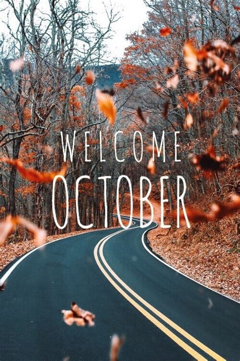 Welcome October Bienvenue Octobre