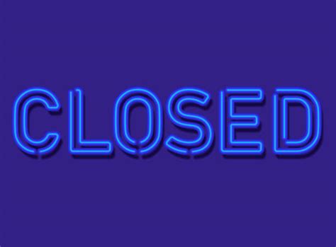 Closed Business Night Stock Vectors Istock