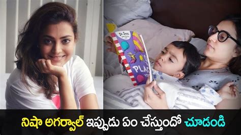 Actress Nisha Agarwal Best Moments With Her Son Kajal Sister Celebrity Couples Actresses