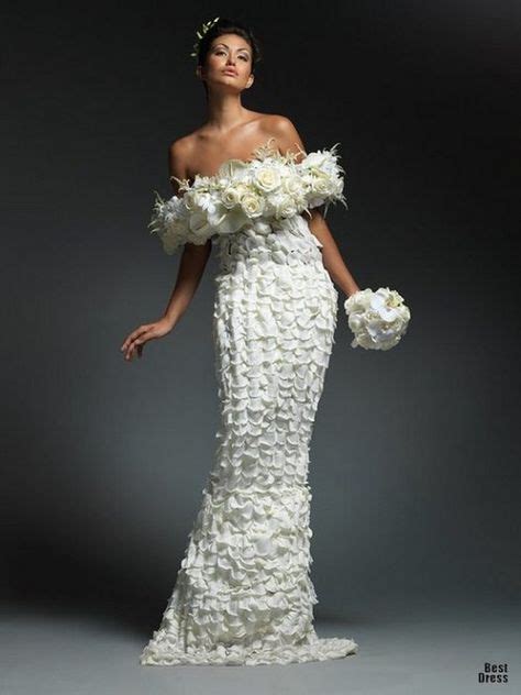 Dress Made Of Flowers Beautiful Dresses Dresses