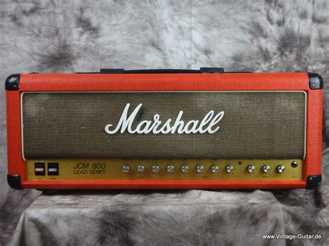 Marshall Jcm 800 Halfstack 1986 Red Amp For Sale Vintage Guitar Oldenburg
