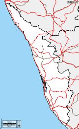 Western ghats form an almost continuous mountain wall. Kerala: Free maps, free blank maps, free outline maps ...