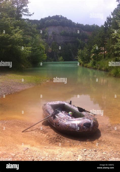 Blue Hole In Arkansas Stock Photo Alamy