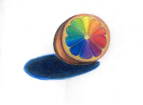 Megan Hepburn Oil Pastel Color Wheel Drawing Ii Sources