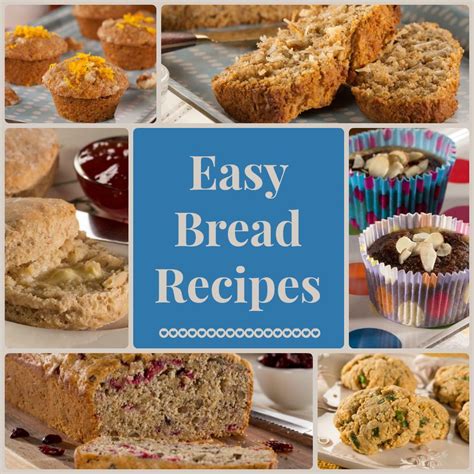 It is honestly the best ever and has the perfect texture and taste. Easy Bread Recipes: 8 Healthier Homemade Breads ...