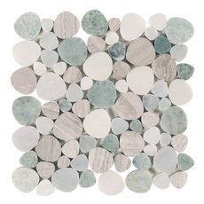 Cosmos marble & granite 2955 franks road huntingdon valley. Caribbean Green Hexagon Tumbled Marble Mosaic | Marble ...