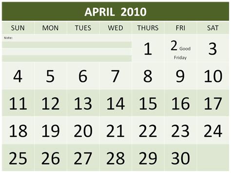 News And Hairstyles Calendar 2010 April