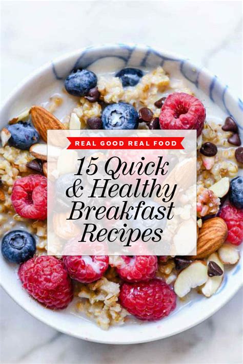 15 Healthy Breakfast Ideas to Get You Through the Week ...