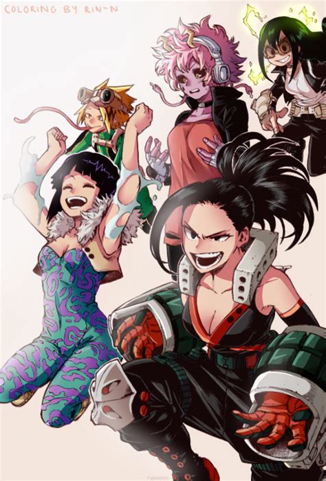 Colored The Quirk Swap Official Art Pt 1 Rbokunoheroacademia