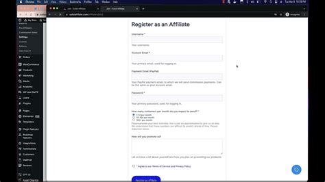 Custom Affiliate Registration Forms With Solid Affiliate New Feature