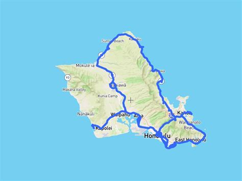 Oahu Self Guided Audio Driving Tours Full Island Getyourguide