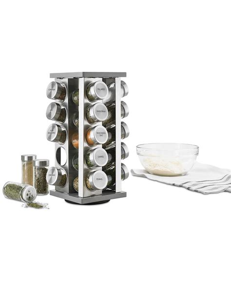 Martha Stewart Collection 21 Pc Spice Rack Cool And Useful Products