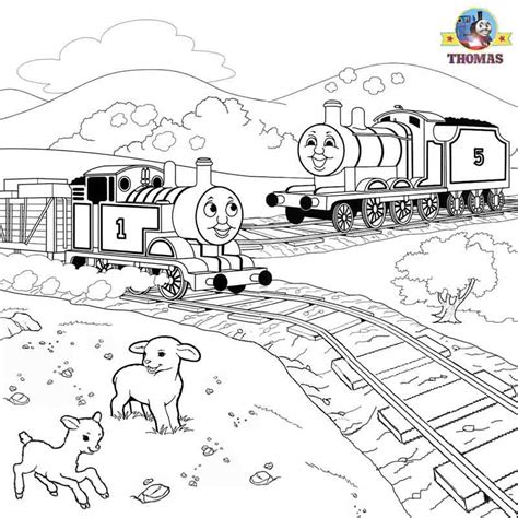 James is a mixed traffic engine who pulls coaches and trucks. Thomas Coloring Pictures Pages To Print And Color Kids ...