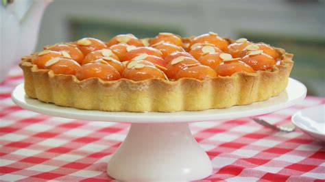 Apricot Frangipane Tart Recipe Pbs Food
