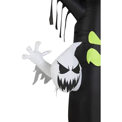 Airblown Inflatables 7ft Tall Halloween Inflatable Ghostly Tree Scene