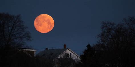 Full Worm Supermoon Lights Up The Sky In Stunning Pictures Fox News