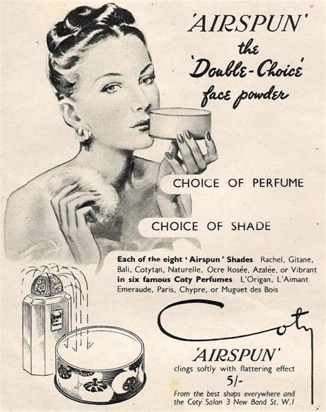 Pin By Kimberley Mclennan On Vintage Beauty And Hygiene Ads A F Coty