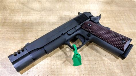Shot Show 2020 New Ati Military Style 1911 45 Acp With Compensator
