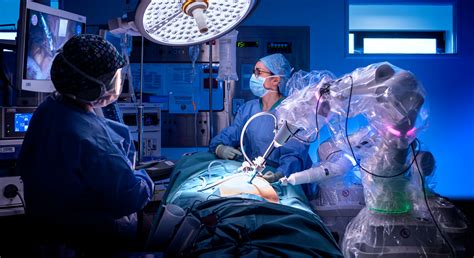(usually the console is in the same room as the patient, but in the future that may not be the case; NHS surgeons become pioneers in robotic surgery - Hospital ...