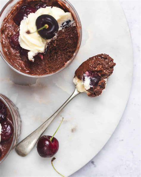 Cherry Chocolate Mousse Bakes By Chichi