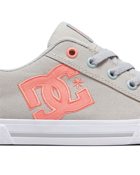 Dc Shoes Womens Chelsea Tx Shoe Greypink Surfstitch