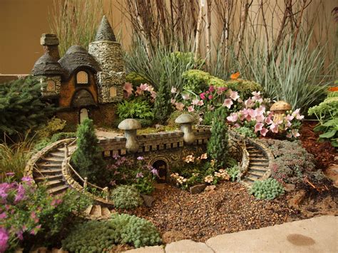 Adorable Fairy Garden Village from our 2011 Minnesota State Fair