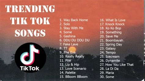 Top Tiktok Hits 2020 Top 30 Song Best Hits Best Music Playlist